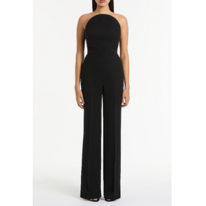 Carla Zampatti Black Crepe Curve Jumpsuit