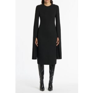 Carla Zampatti Black Crepe Lovero Dress