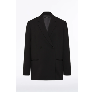 Carla Zampatti Black Crepe Oversized Jacket
