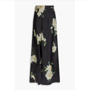 Zimmermann Harmony Silk Magnolia Skirt