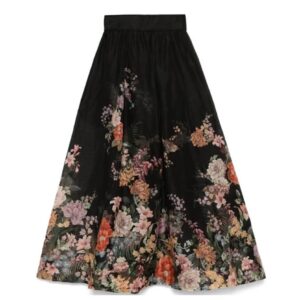 Zimmermann Pavilion Midi Skirt